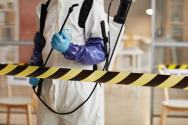 Professional Biohazard technician working in Waldo, AR
